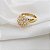 Anel Chuveiro Rainha Ouro 18k Diamantes - Imagem 5