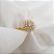 Anel Chuveiro Rainha Ouro 18k Diamantes - Imagem 9