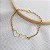 Pulseira 2 Corações Ouro 18k - Imagem 5