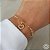 Kit Pulseira Ouro 18k + Pingente Coração Ouro 18k - Imagem 1