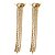 Brinco Franjas Ouro 18k com Diamantes - Imagem 8