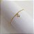 Pulseira Elo Português Ouro 18k com Pingente Estrela - 17,5cm - Imagem 5