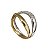 Anel Bold Duo Ouro 18k - Imagem 8