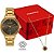 Kit Relógio Mondaine Feminino Dourado 32962lpmkde2k1 - Imagem 1