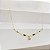 Gargantilha Choker Torcida Ouro 18k Diamante - Imagem 6