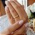 1 Aliança Casamento Ouro 10k - Imagem 6