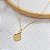 Gargantilha Pingente Trevo Ouro 18k - Imagem 3