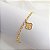Kit Pulseira Elo Português Pingente Trevo Ouro 18k - Imagem 5