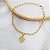 Kit Pulseira Elo Português Pingente Trevo Ouro 18k - Imagem 6