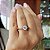 Anel Solitário Prata 925 Moissanite - Imagem 12
