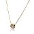 Gargantilha Ponto de Luz Ouro 18k e Moissanite 3,5mm - Imagem 3