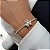 Bracelete Flor Prata 925 - Imagem 1