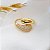 Anel Bold Ouro 18k Zircônia - Imagem 2