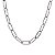 Cordão Cadeado Prata 925 - Imagem 2