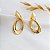 Brinco Bold Curvas Ouro 18k - Imagem 3