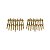 Brinco Ear Cuff Aros Ouro 18k - Imagem 2