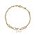 Pulseira Infinito Ouro 18k Zircônias - Imagem 4