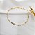 Pulseira Elos Ouro 18k Zircônias - Imagem 3
