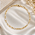 Pulseira Elos Ouro 18k Zircônias - Imagem 4