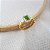 Anel Ouro 18k Zircônia Verde - Imagem 8