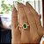 Anel Ouro 18k Zircônia Verde - Imagem 5