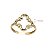 Anel Trevo Ouro 18k - Imagem 4