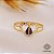 Anel Nossa Senhora Ouro 18k Zircônia - Imagem 1