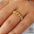 Anel Gotas Bold Ouro 18k - Imagem 1