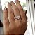 Anel Coração Prata 925 Moissanite - Imagem 8