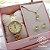 Kit Relógio Condor Feminino Dourado Co2035oak/k4x - Imagem 1