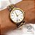 Relógio Armani Exchange Bicolor Feminino Ax4406b1 S1sx - Imagem 1