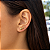Kit 3 Pares Brinco Bola Ouro 18k - Imagem 1