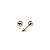 Kit 3 Pares Brinco Bola Ouro 18k - Imagem 7