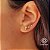 Kit 3 Pares Brinco Bola Ouro 18k - Imagem 1