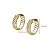 Kit 3 Pares Brinco Argola Ouro 18k - Imagem 6