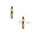 Kit 3 Pares Brinco Argola Ouro 18k - Imagem 4