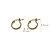 Kit 3 Pares Brinco Argola Ouro 18k - Imagem 5