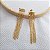 Brinco Franjas Ouro 18k - Imagem 8