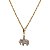 Kit Cordão Ouro 18k e Pingente Elefante em Ouro 18k - Imagem 2
