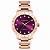 Relógio Victor Hugo Diamond Sapphire Crystal Vfrss0001 W1rx - Imagem 1
