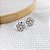Brinco Flor em Prata 925 e Moissanite - Imagem 6