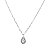 Gargantilha Gota em Prata 925 e Zircônias - Imagem 2