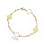 Pulseira Elos Trevo Ouro 18k - Imagem 3