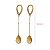 Brinco Gota Citrino em Ouro 18k - Imagem 4