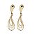 Brinco Gota Filigrana em Ouro 18k - Imagem 2