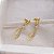 Brinco Gota Filigrana em Ouro 18k - Imagem 6