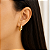 Brinco Bold Filigrana em Ouro 18k - Imagem 3