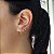 Kit 3 Pares Brinco Argola Ouro 18k - Imagem 1