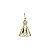 Pingente Nossa Senhora Aparecida em Ouro 18k - Imagem 2