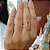 Anel Oval Vazado Ouro 18k - Imagem 7
